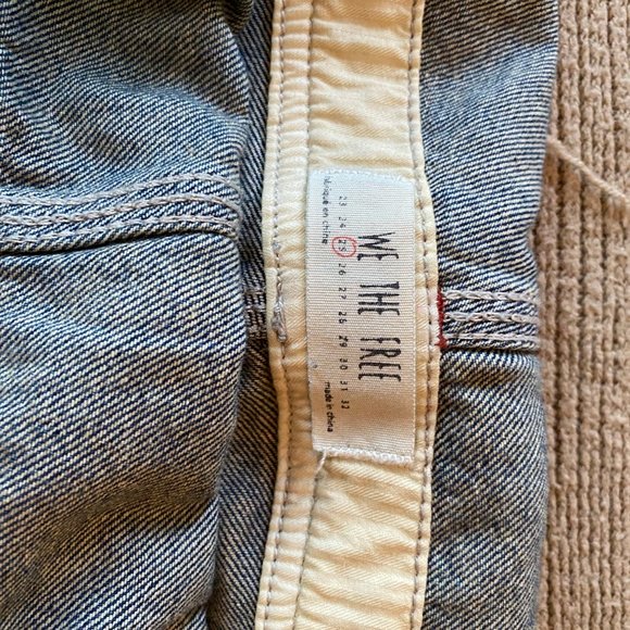 Free People Size 25 Denim Overalls - Picture 3 of 4